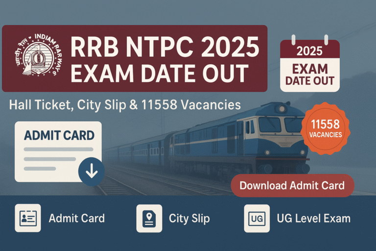 RRB NTPC 2025 Exam