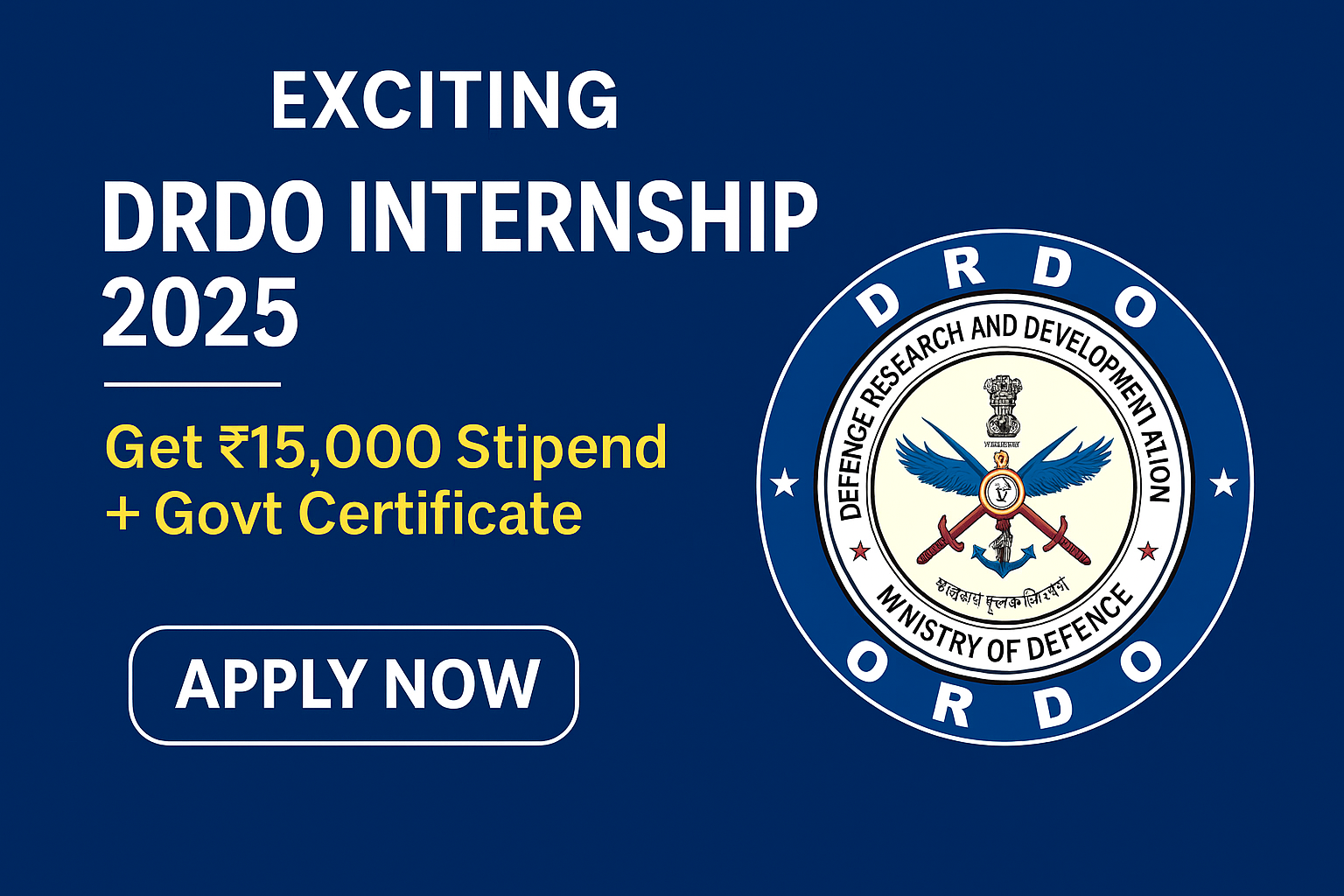 DRDO Internship 2025