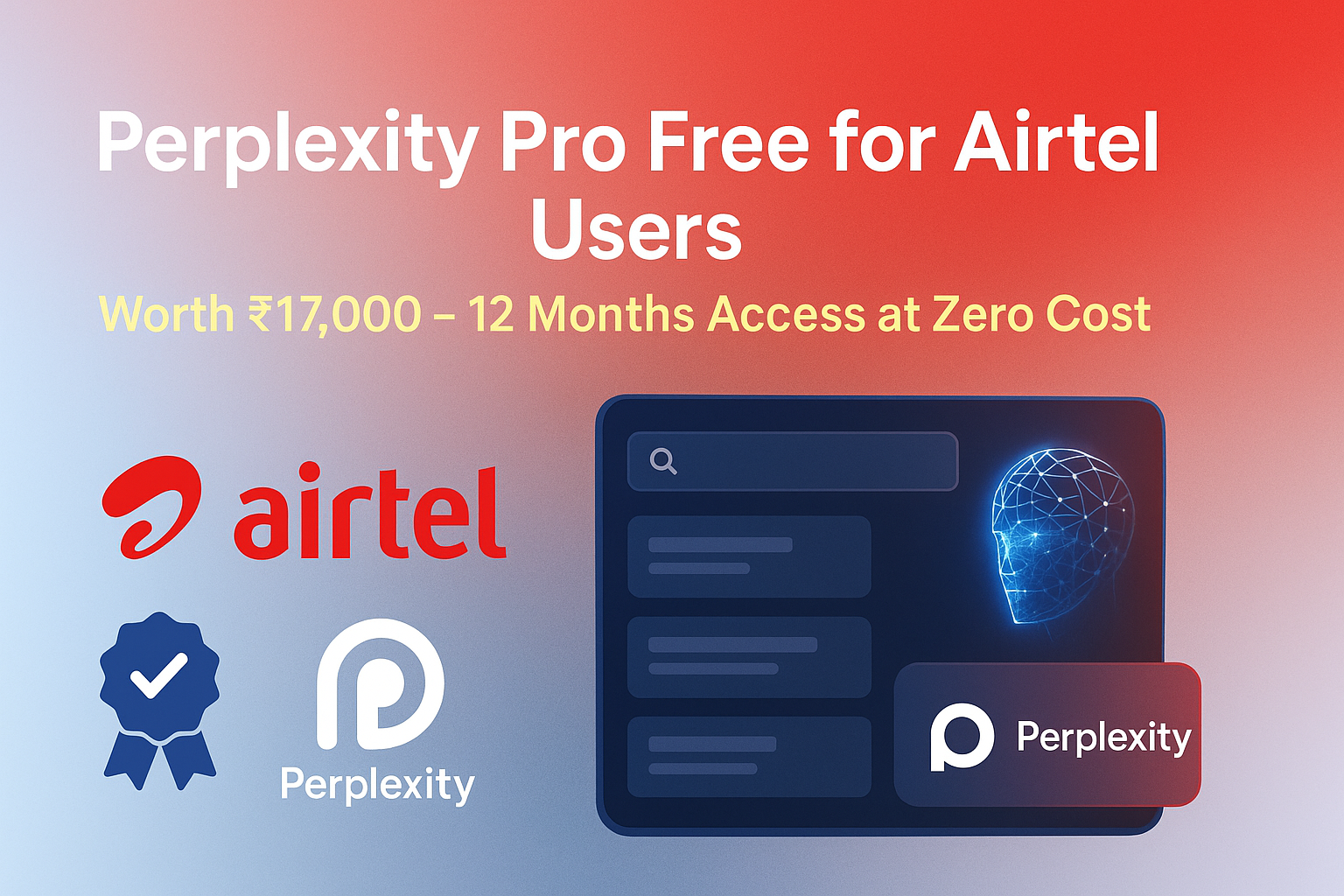 Perplexity Pro Free for Airtel Users