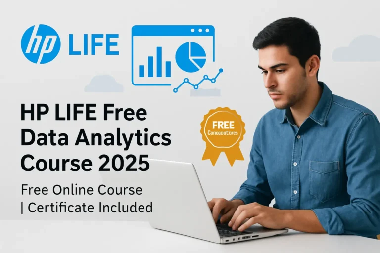 HP LIFE Free Data Analytics Course 2025