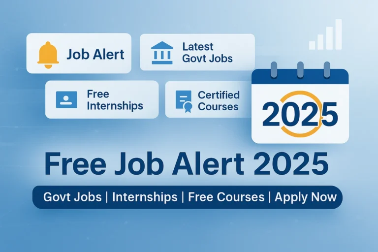 Free Job Alert 2025