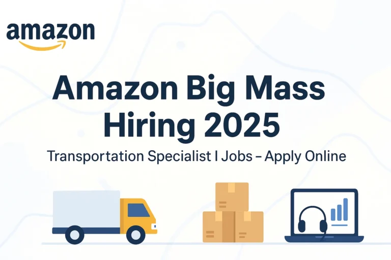 Amazon Big Mass Hiring 2025