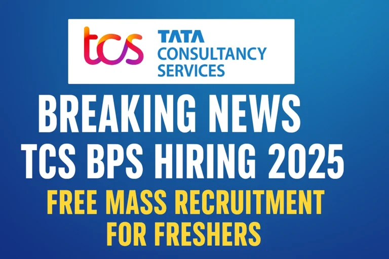 TCS BPS Hiring 2025