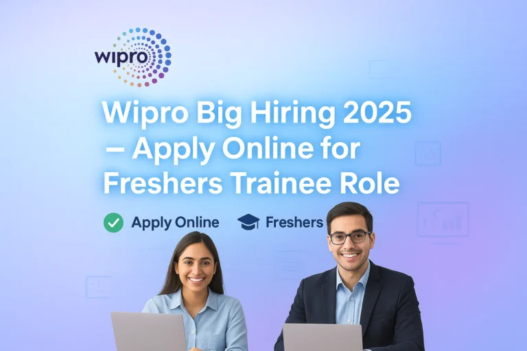 Wipro Big Hiring 2025