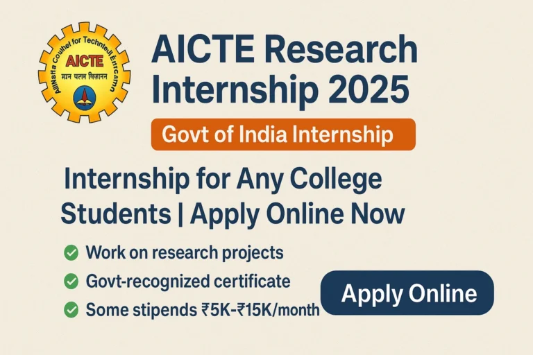 AICTE Research Internship 2025