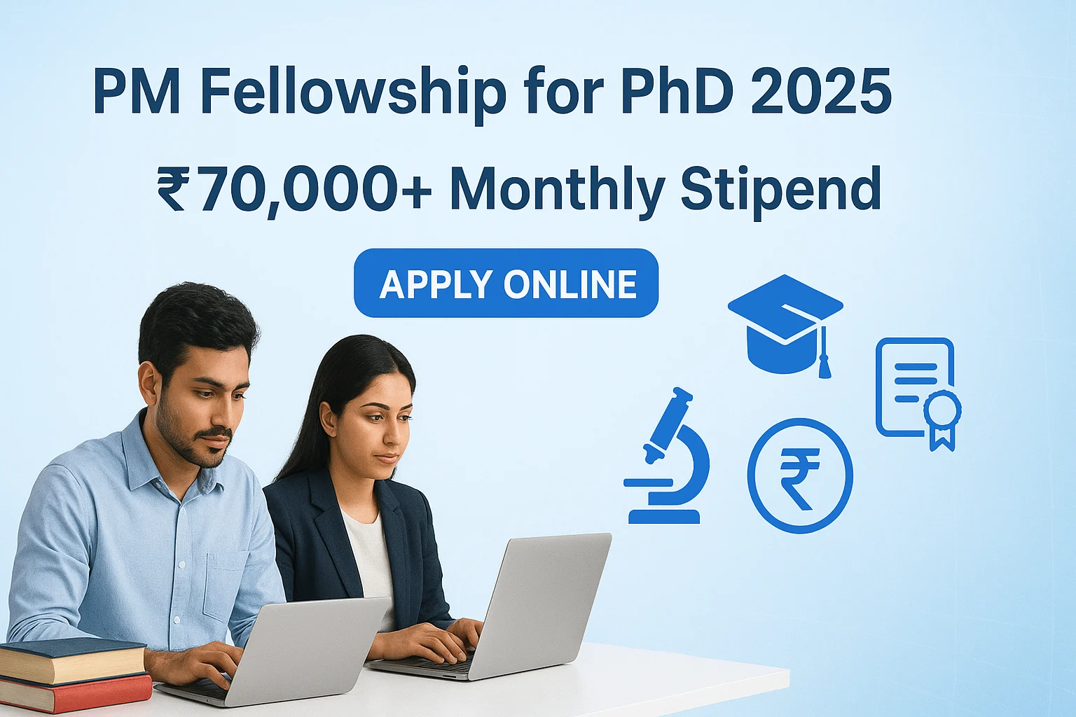 PM Fellowship 2025: ₹70,000+ Monthly Stipend for PhD Scholars | How to Apply