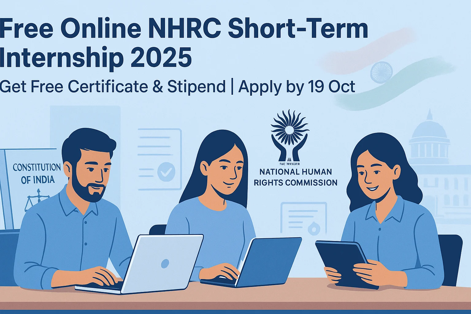 Free Online NHRC Short-Term Internship Programme 2025