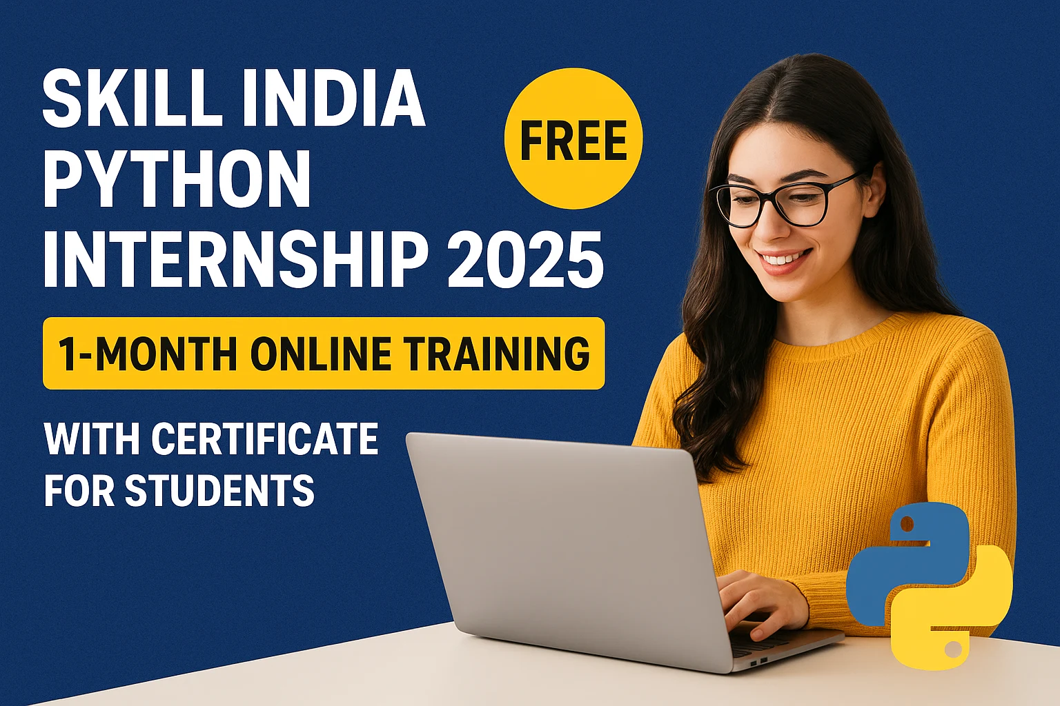 Skill India Free Python Internship 2025