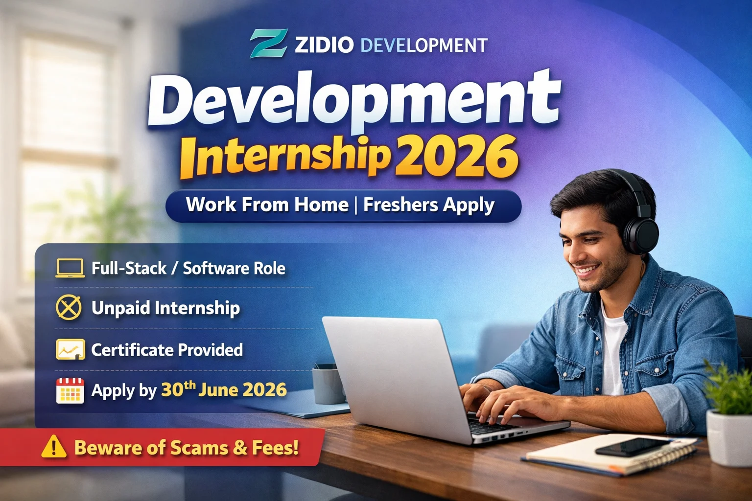 Zidio Development Internship 2026