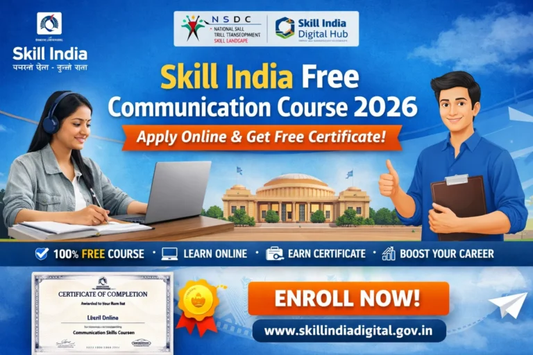 Skill India Free Communication Course 2026