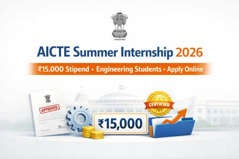 AICTE Summer Internship 2026