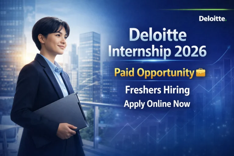 Deloitte Internship 2026