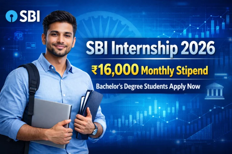 SBI Internship 2026