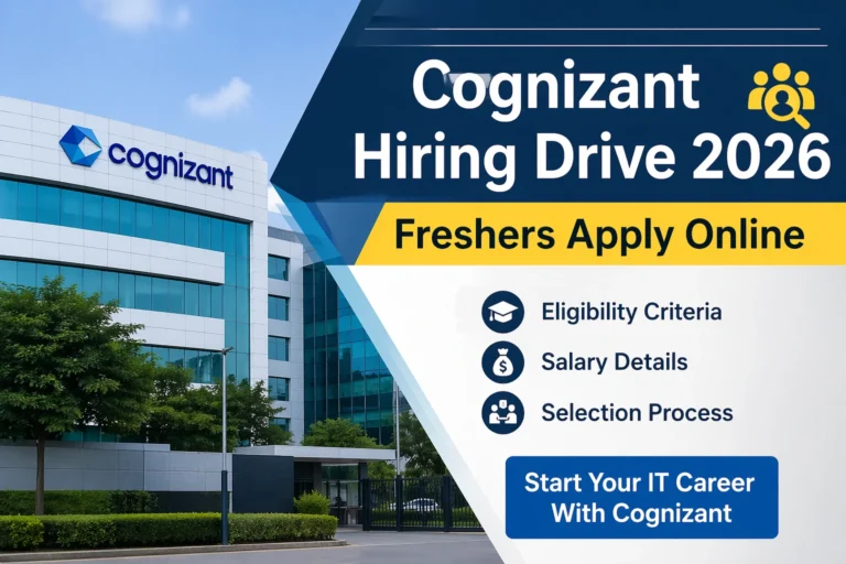 Cognizant Hiring Drive