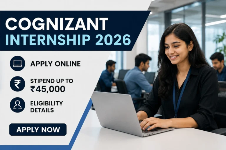 Cognizant Internship 2026