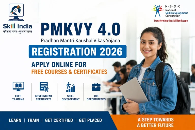 Skill India PMKVY 4.0 Registration