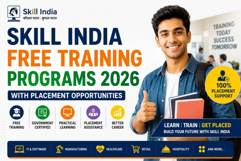 Skill India Free Training Programs