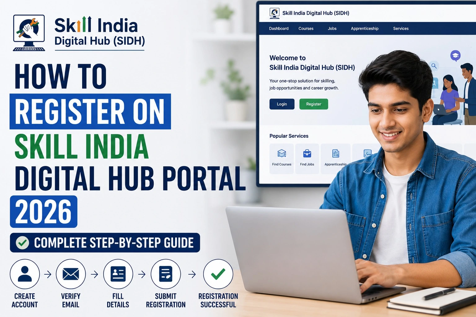 Register on Skill India