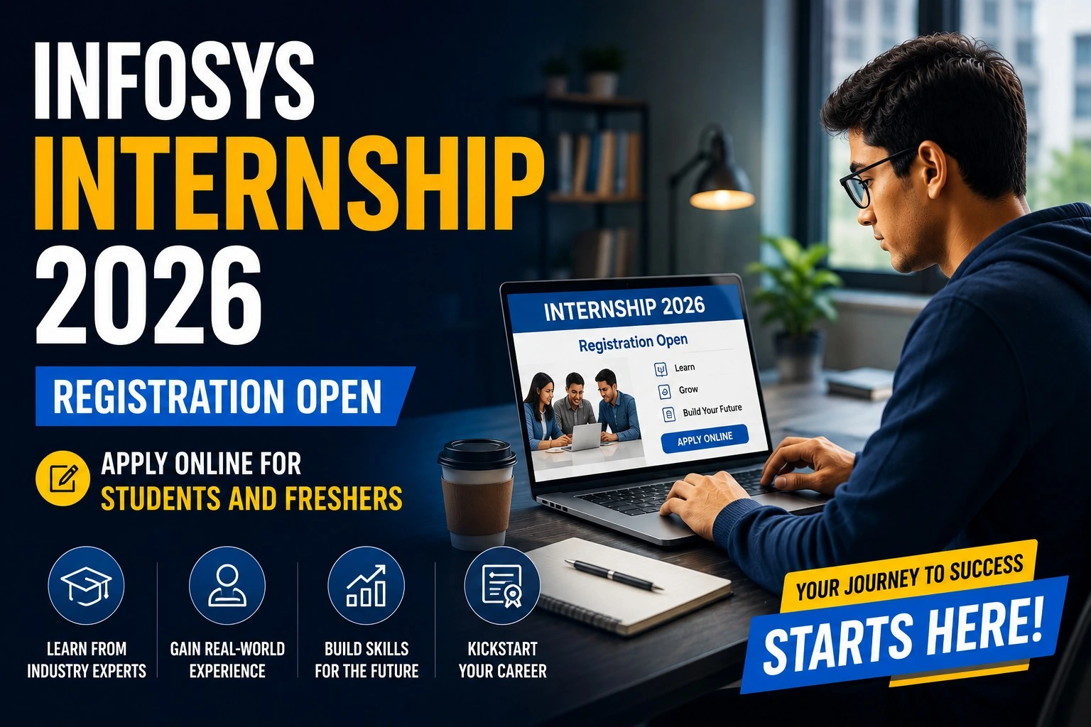 Infosys Internship 2026 Registration Open: Apply Online for Students and Freshers