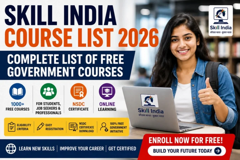 Skill India Course List