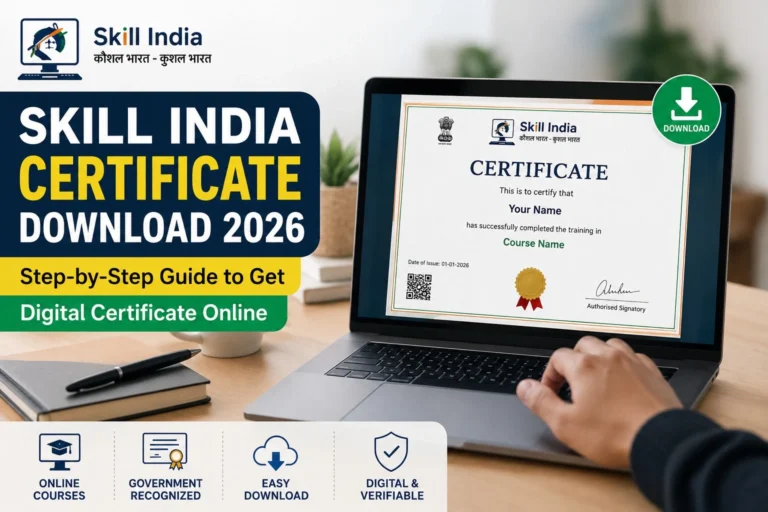 Skill India Certificate