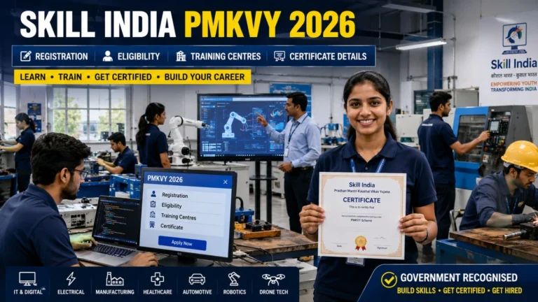 Skill India PMKVY 2026
