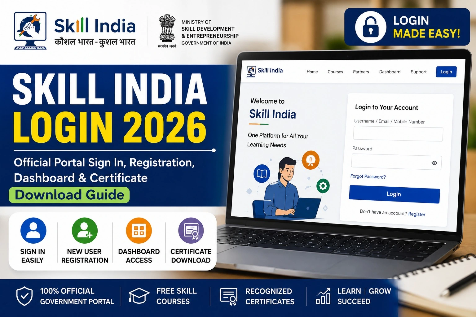 Skill India Login