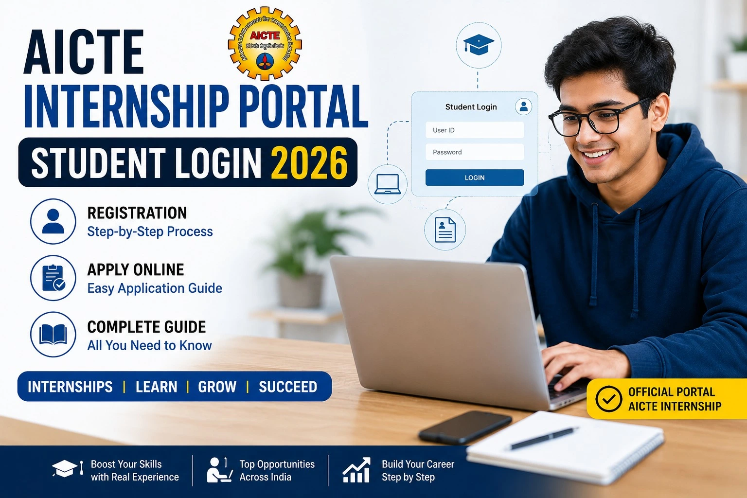 AICTE Internship Portal Student Login