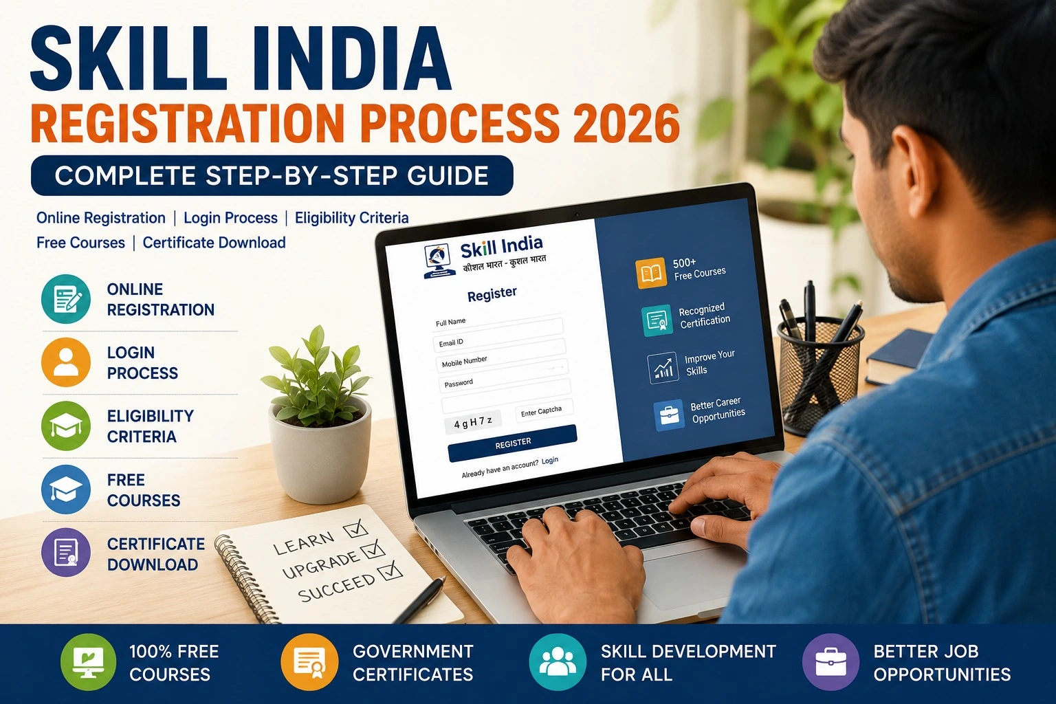 Skill India Registration Process