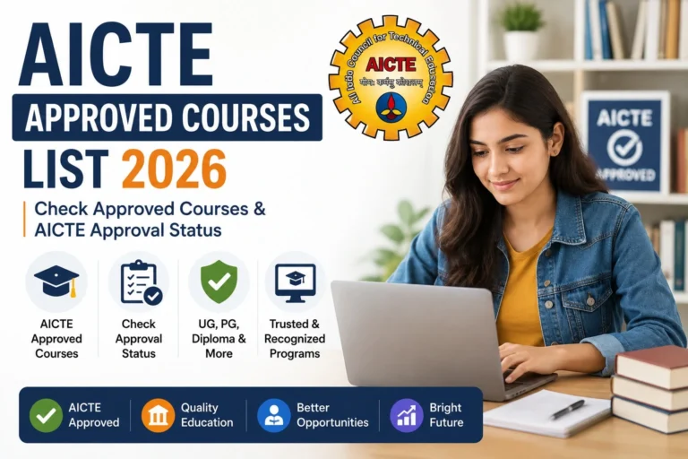 AICTE Approved Courses List