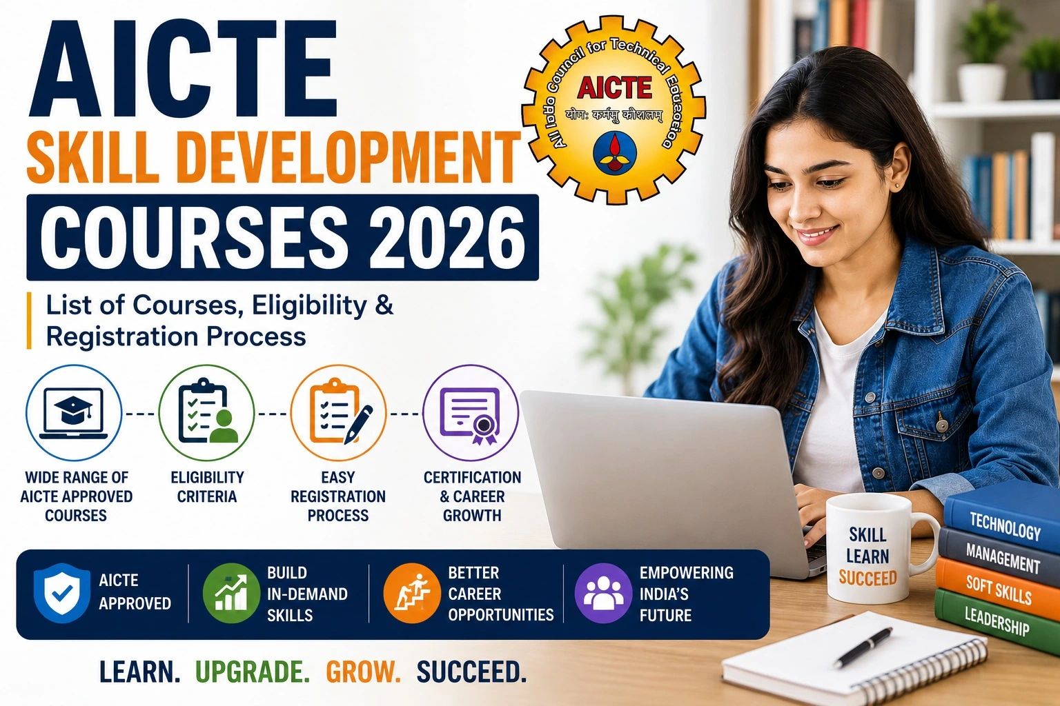 AICTE Skill Development Courses 2026: List of Courses, Eligibility & Registration Process