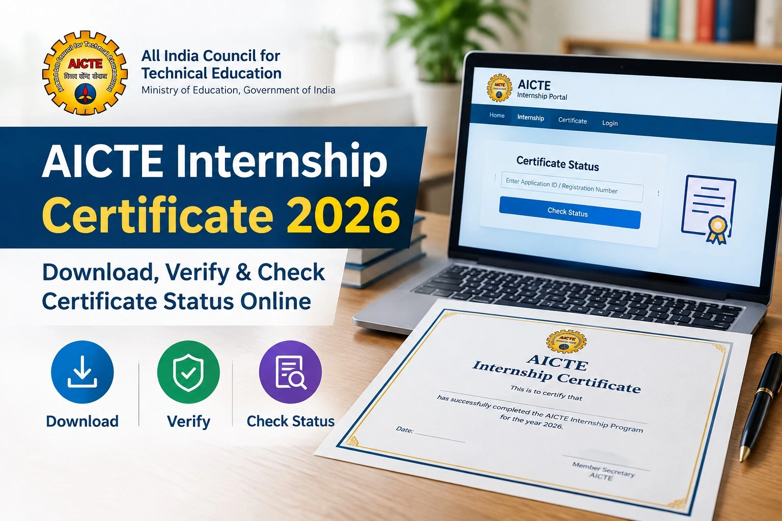 AICTE Internship Certificate 2026