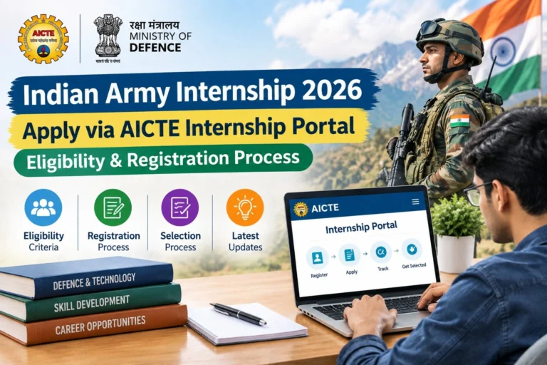Indian Army Internship