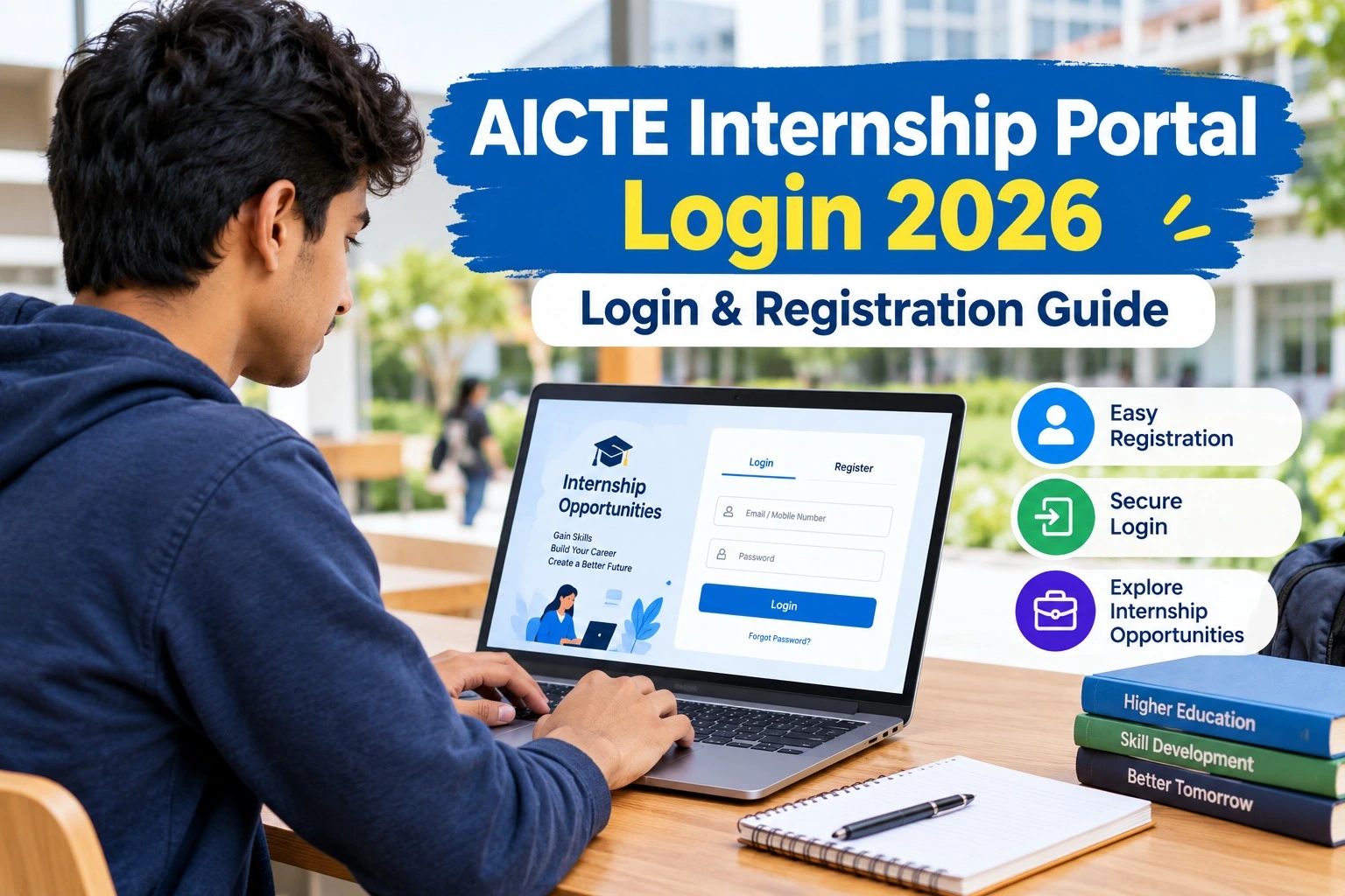 AICTE Internship Portal Login 2026: Step-by-Step Login & Registration