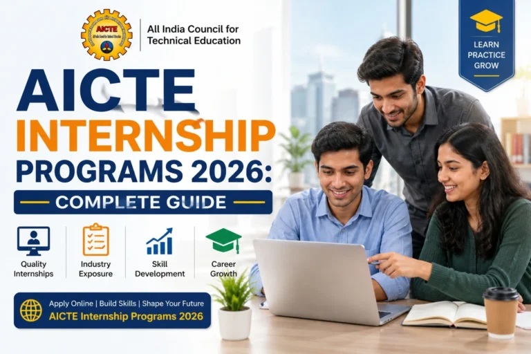 AICTE Internship Programs 2026