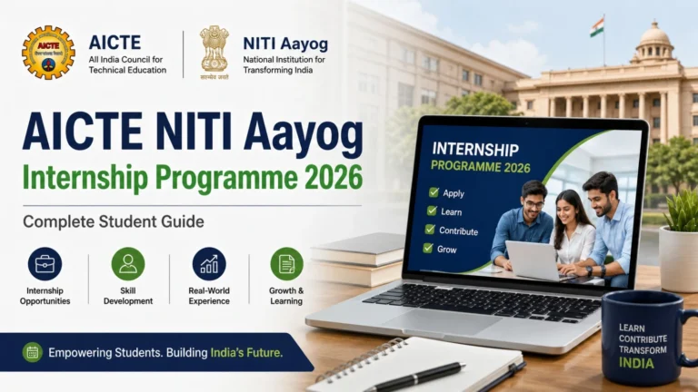 AICTE NITI Aayog Internship