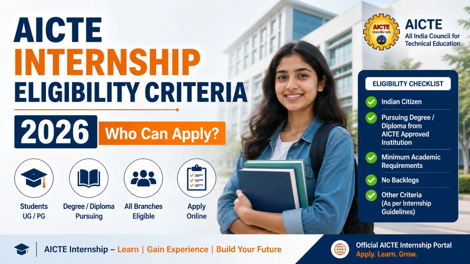AICTE Internship Eligibility Criteria
