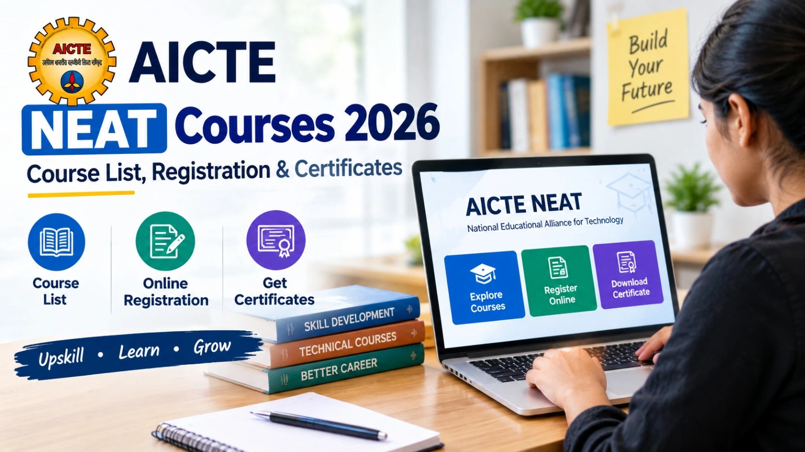 AICTE NEAT Courses 2026: Course List, Registration & Certificates