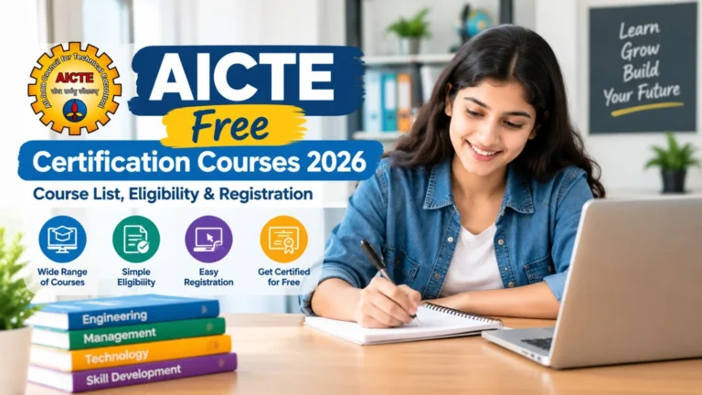 AICTE Free Certification Courses 2026
