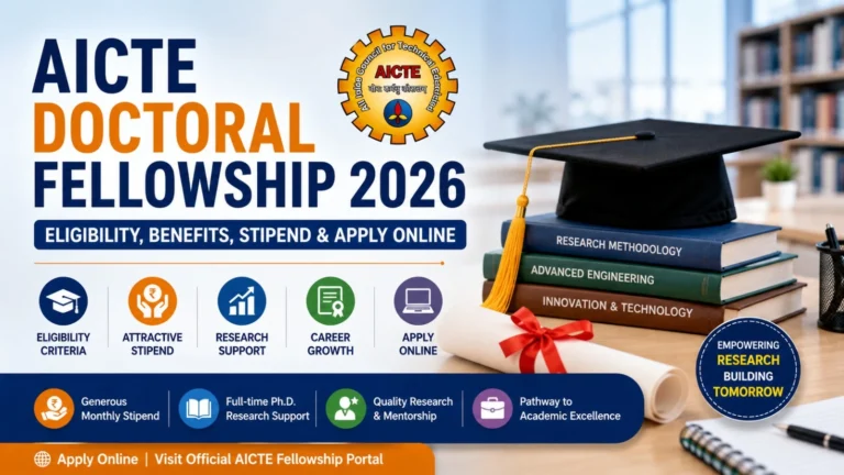 AICTE Doctoral Fellowship 2026