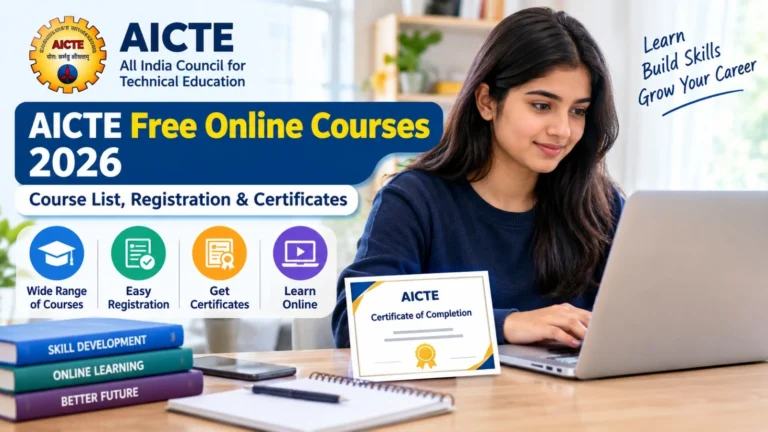 AICTE Free Online Courses 2026
